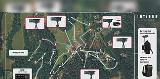 Intinor unterstützt Live-Übertragung der Discgolf-SM 2024 Kameraplan der schwedischen Discgolf-Meisterschaften 2024