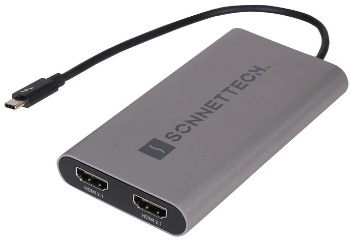 Sonnet Dual 4K HDMI 2.1 Display Thunderbolt Adapter