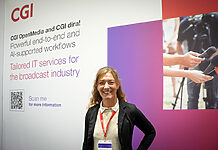 CGI Unicorn Academy vernetzt Start-ups mit Großunternehmen Andrea Grad auf der IBC 2024