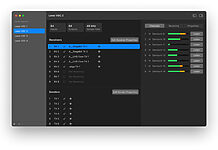 Lawo Virtual Sound Card jetzt für macOS Sonoma verfügbar Lawo VSC, dunkle UI