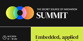 Innovation Summit: Innovationsprozesse durch KI “The Secret Source of Innovation Summit” am 14. November in München