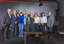 VTFF setzt Zeichen der Erneuerung im 75. Jubiläumsjahr VTFF-Mitglieder beim Festakt zum 75-jährigen Jubiläum im Wuppertaler Club Open Ground