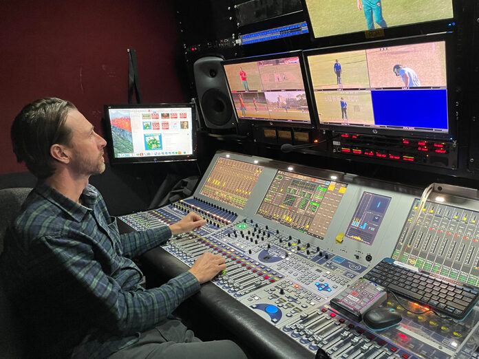 EMG / Gravity Media, Cricket Remote-Audioproduktion in der aktuellen Cricket Saison in Australien
