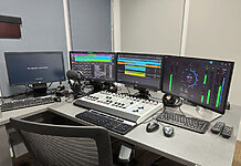 Mediacorp setzt auf redundantes IP-Mediennetzwerk Vier Studios mit diamond-Konsolen sind an das Mediacorp BBTC angeschlossen