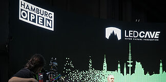 HAMBURG OPEN 2025: mebucom mit Panel und Podcast vor Ort Impression von den Hamburg Open 2024