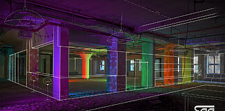 SAE Institute Leipzig zieht in den „Messehof“ und wächst Die Ausbauarbeiten im Messehof laufen derzeit / SAE Institute