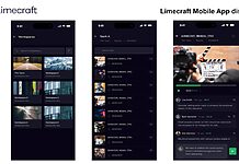 Limecraft veröffentlicht Plattform-Updates Ansicht der neuen Mobile App von Limecraft