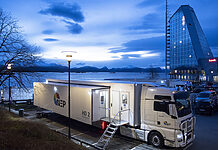 NEP Europe strukturiert Organisation neu NEP HD2-Ü-Wagen aus Norwegen