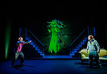 „The Canterville Ghost“ setzt auf Remote-Performance-Technologie „The Canterville Ghost“ von Oscar Wilde: Der 3D-animierte Geist erwachte live auf der Bühne zum Leben, gesteuert aus 400 Kilometern Entfernung per Motion-Capture-Anzug.