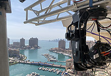 AR für die Produktion: Mo-Sys senkt technische Hürden Mo-Sys beim "Visit Qatar E1 Doha GP"