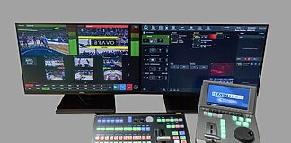 Evertz präsentiert neue Live-Produktionstools Bravo Studio mit DreamCatcher ©Evertz