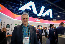 AJA setzt auf hybride Strukturen – technologisch wie wirtschaftlich AJA-Präsident Nick Rashby auf der NAB