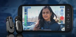 Hochwertiger Ton für Reporter Vielversprechende Lösung: MoveMic-Funkmikrofone von Shure gekoppelt mit der MoJoPro-App von Haivision ©Shure