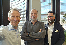 Generationenwechsel bei Wireworx: Neue Doppelspitze übernimmt Johannes Sprondel, Jürgen Kössinger und Manuel Jurkitsch (v.l.)