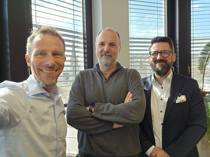 Johannes Sprondel, Jürgen Kössinger und Manuel Jurkitsch (v.l.)