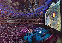 Royal Albert Hall setzt auf Riedel Bolero Intercom-System Blick ins Innere der Royal Albert Hall
