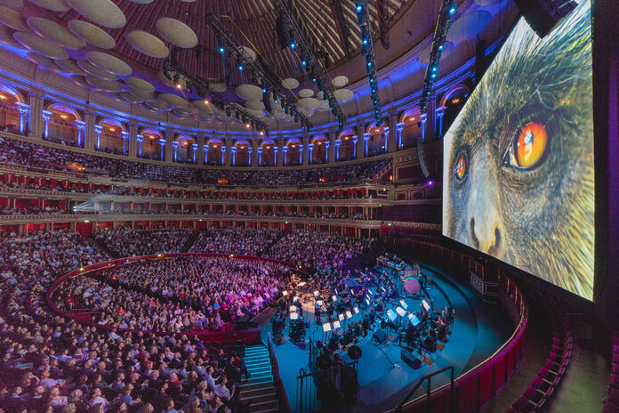 Blick ins Innere der Royal Albert Hall