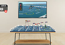 SailGP startet AR-Erlebnis mit 3D-Rennen in Echtzeit AR-Funktion der SailGP-App