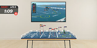 SailGP startet AR-Erlebnis mit 3D-Rennen in Echtzeit AR-Funktion der SailGP-App