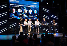 10 Jahre Media Tasting: Branchentreff in Stuttgart wächst weiter Podiumsdiskussion beim Media Tasting 2025 in Stuttgart