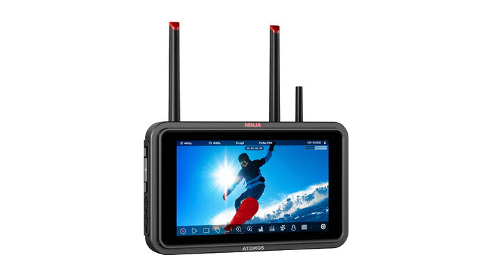 Frontansicht des Atomos Ninja TX