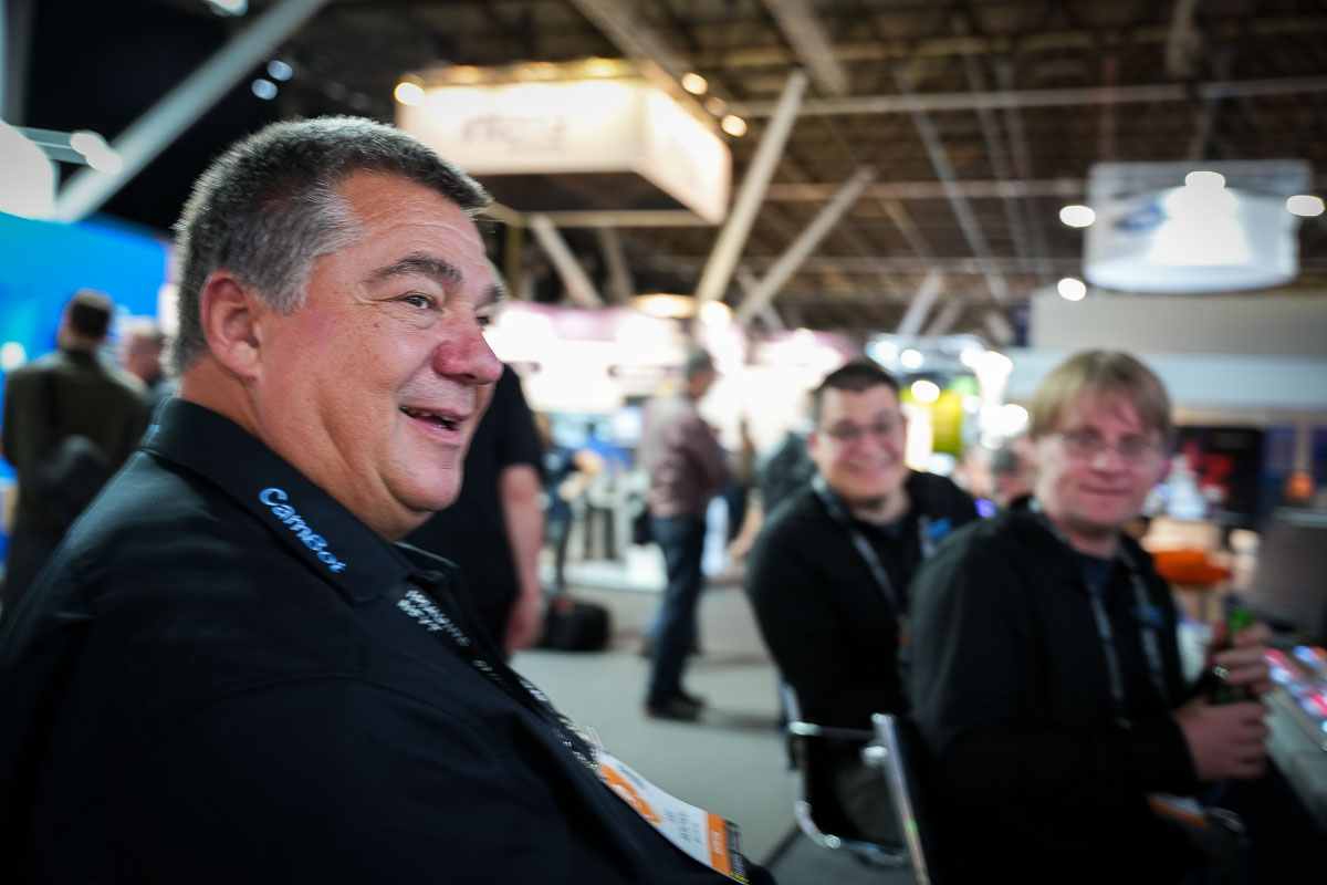 Axel Moschkau auf der IBC 2023