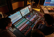 HdM Stuttgart modernisiert Audioproduktion mit IP-basierter Technik von Lawo Professionelles Lawo-Setup im Tonstudio der Hochschule der Medien Stuttgart