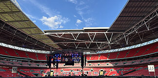 Sony HDC-F5500V feiert Live-Debüt im Wembley-Stadion Wembley-Stadion