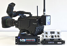 Ikegami zeigt drahtlose UHD-Kamera UHK-X700RF Ikegami UHK-X700RF