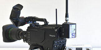 Ikegami zeigt drahtlose UHD-Kamera UHK-X700RF Ikegami UHK-X700RF