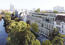 UFA zieht 2026 mit Hauptsitz nach Berlin Rendering des neuen UFA-Standorts in Berlin