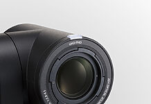 Panasonic stellt überarbeitete 4K-PTZ-Kamera AW-UE150A vor Panasonic AW-UE150A close up