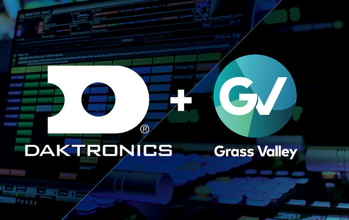 Stadionproduktion der Zukunft: Daktronics und Grass Valley kombinieren LED-Großbildtechnik mit Liveproduktionssystemen für integrierte Venue-Lösungen.