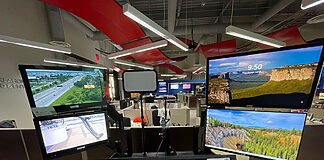 Griffin Media entwirft Digital Streaming Desk Marshall-Kamera im Einsatz am neuen Streaming Desk von Griffin Media