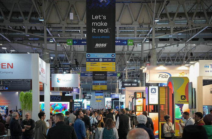 ISE: Messehalle in Barcelona