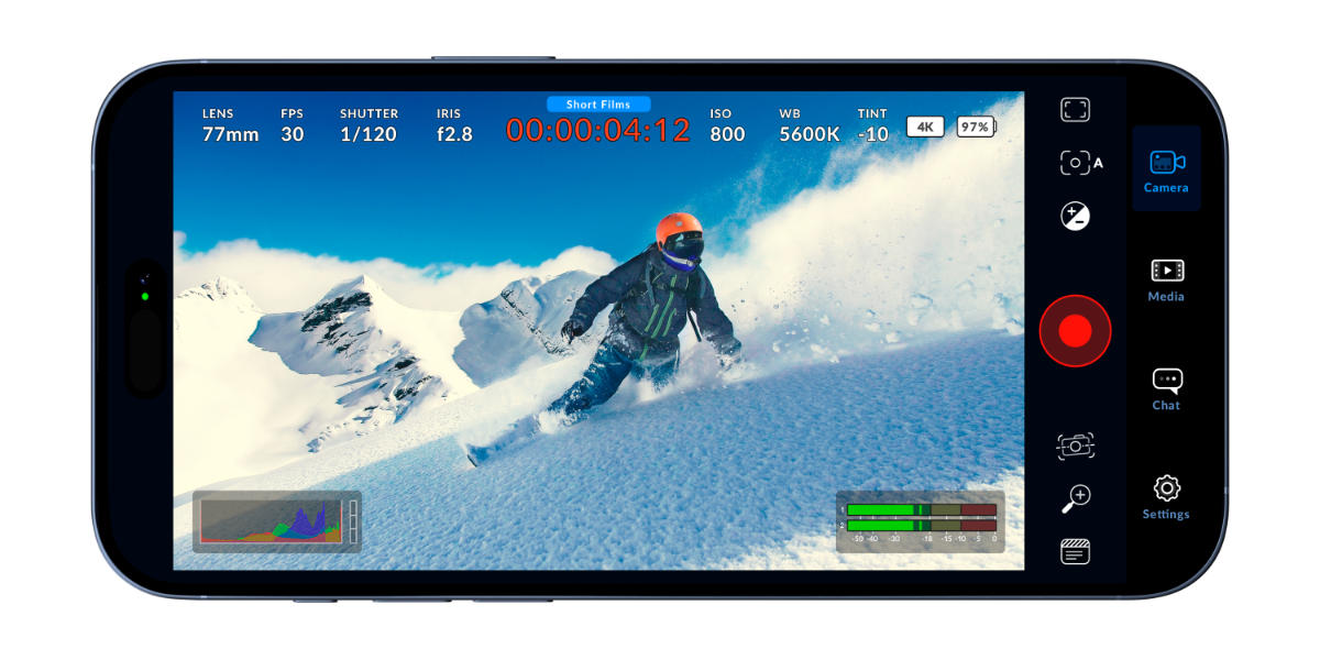 Blackmagic Camera App