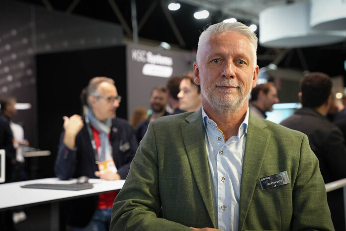 Martin Olff auf der IBC 2025