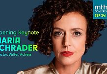 MTHCON25: Maria Schrader hält Opening Keynote Schauspielerin Maria Schrader