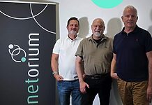 netorium und dve bündeln Kräfte Jürgen Firsching, Peter Frantz und Frank Herrmann (v.l.n.r.) ©Netorium