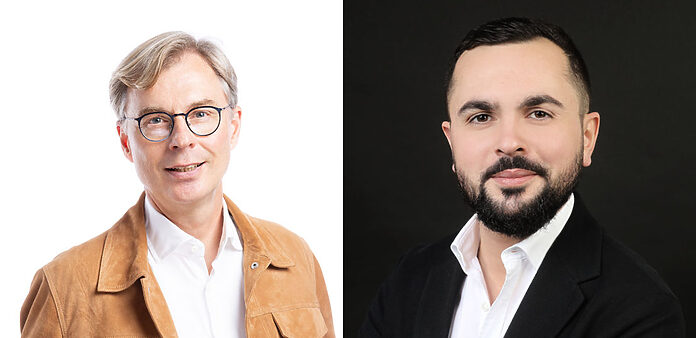 Klaus Böhm (links) und Jonathan Legal