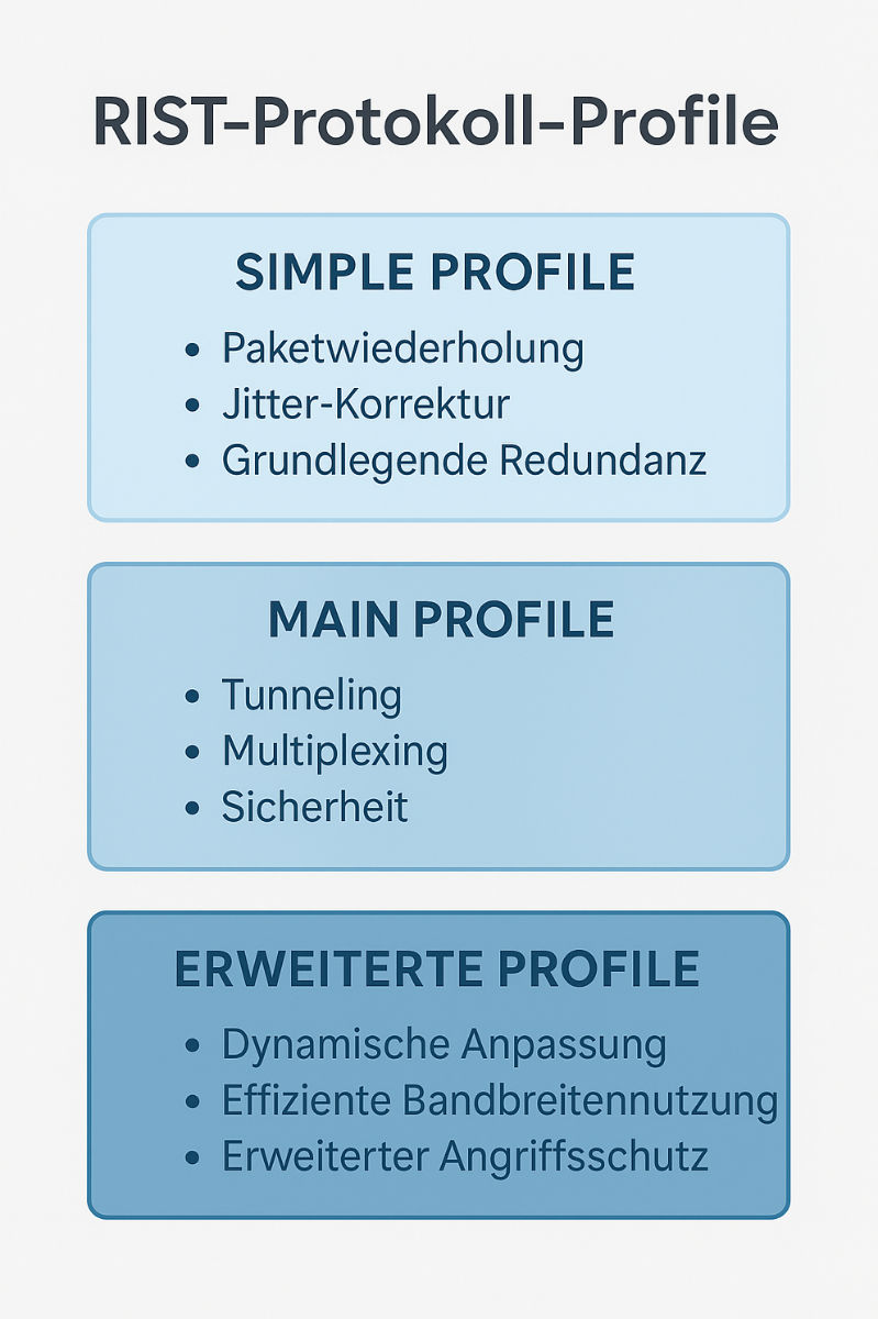 Die RIST-Profile im Vergleich