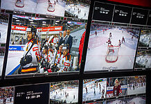 Die Strategie, die Eishockey sichtbar macht Multiviewer im Ü-Wagen beim Deutschland Cup 2025