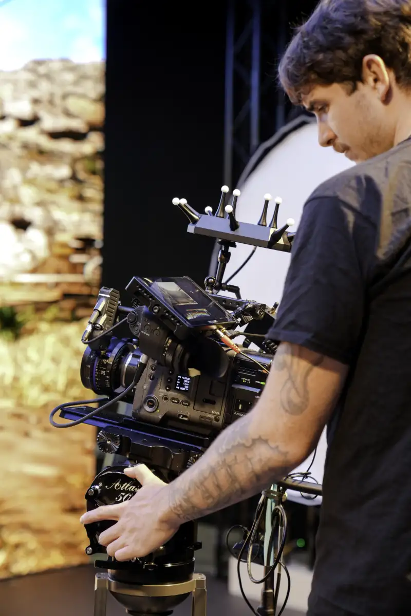 Sony VENICE im VR-Set