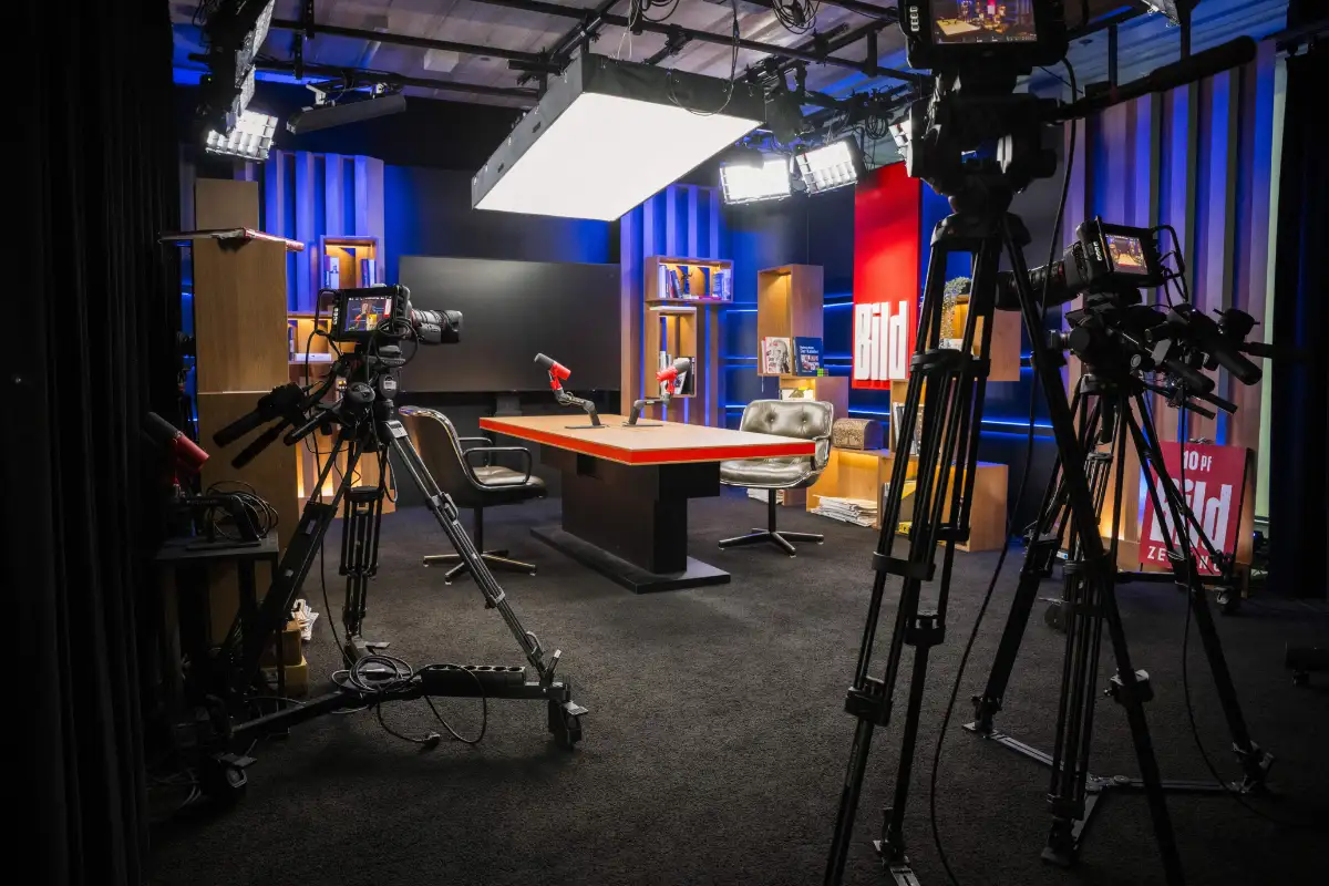 Vodcast-Studio von BILD
