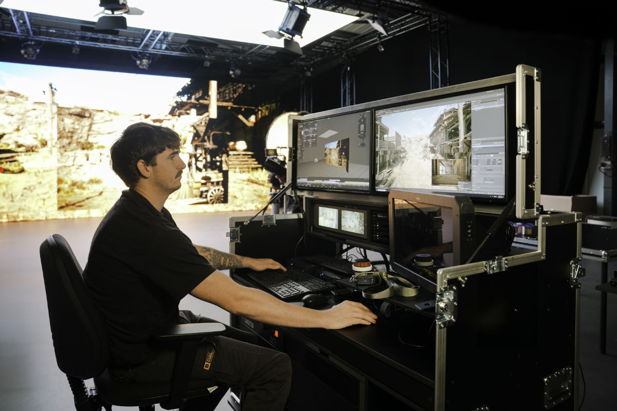 Tracking virtuelles Studio