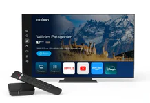 ocilion mit neuer UI-Generation und P610 Set-Top-Box ocilion UI6 Benutzeroberfläche