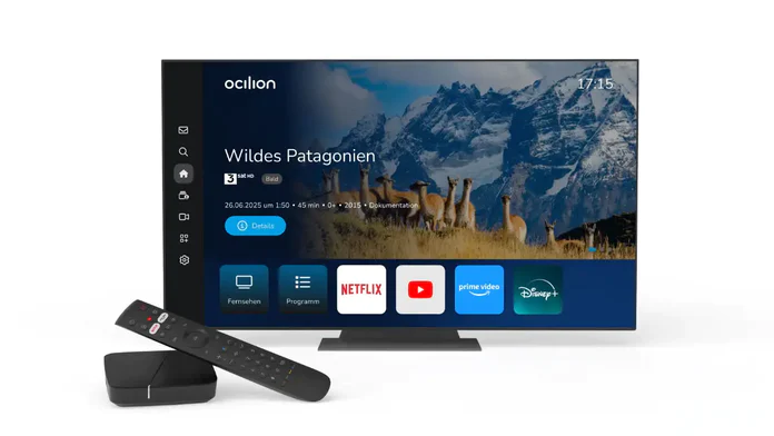 ocilion-UI6-P610 ocilion UI6 Benutzeroberfläche