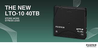 Fujifilm stellt LTO Ultrium 10 mit 40 TB Speicherkapazität vor Fujifilm LTO-10 Magnetband mit 40 Terabyte Speicherkapazität für Archivierung und Backup