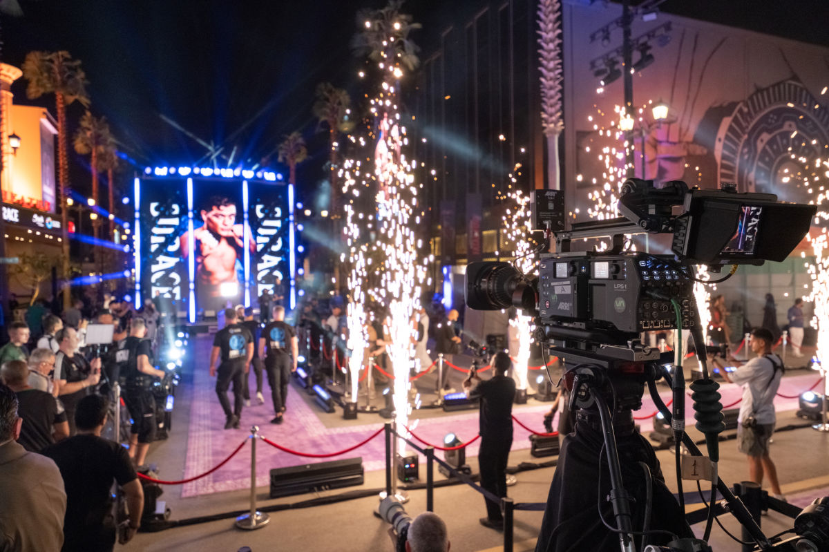 ALEXA 35 Live kam bei Events wie Fatal Fury: Canelo vs. Scull Pay-per-View-Boxen zum Einsatz