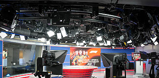 Sportproduktion im Wandel: Ein Rundgang durch den Sky Cube Sky Sport News Studio